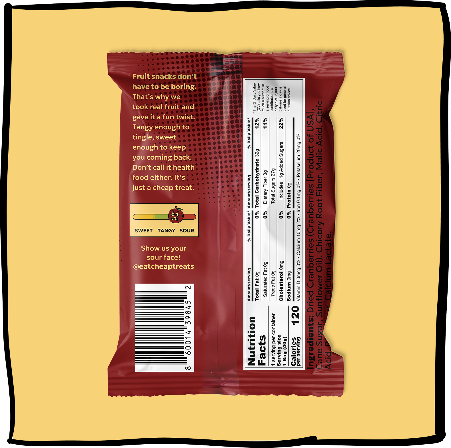 Cranberry Chaos | Cheap Treats | Sour Candy