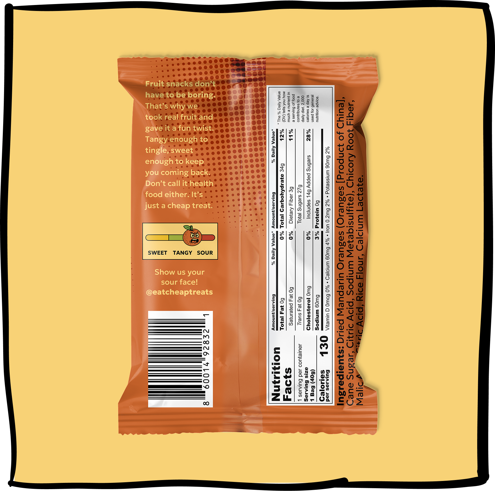 Obnoxious Orange | Cheap Treats | Sour Candy