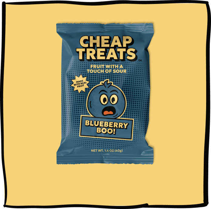 Blueberry Boo | Cheap Treats | Sour Candy