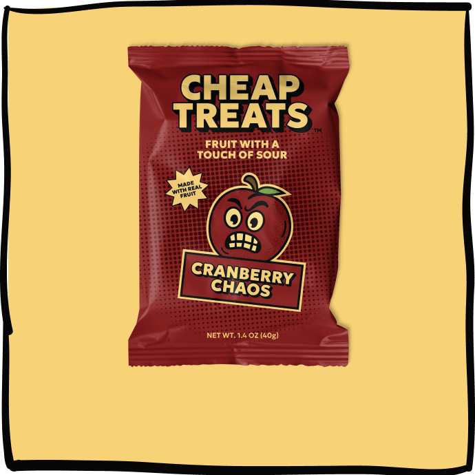 Cranberry Chaos | Cheap Treats | Sour Candy