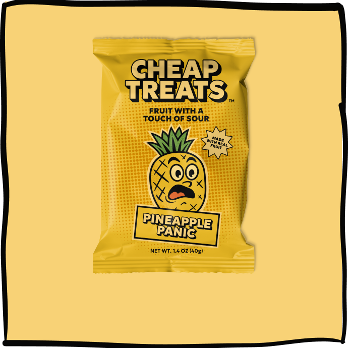 Pineapple Panic | Cheap Treats | Sour Candy