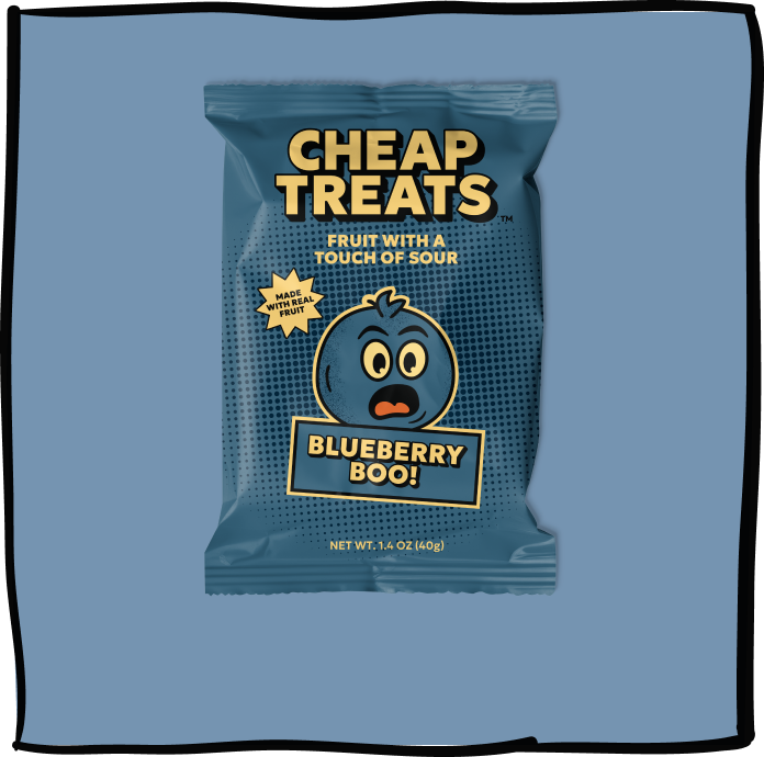 Blueberry Boo | Cheap Treats | Sour Candy