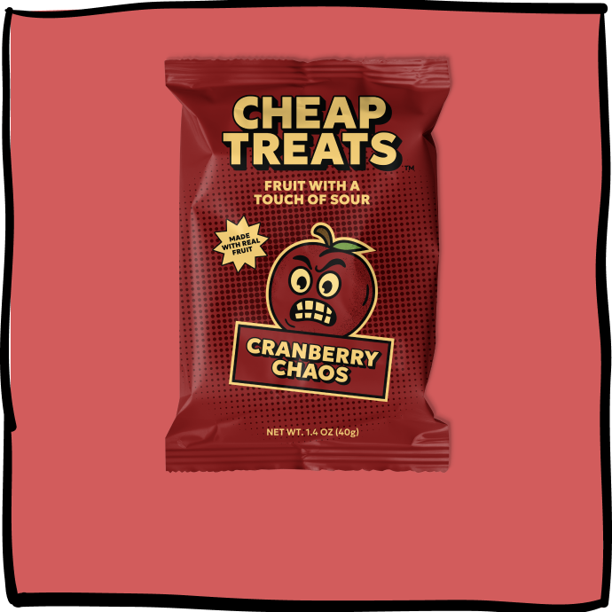 Cranberry Chaos | Cheap Treats | Sour Candy