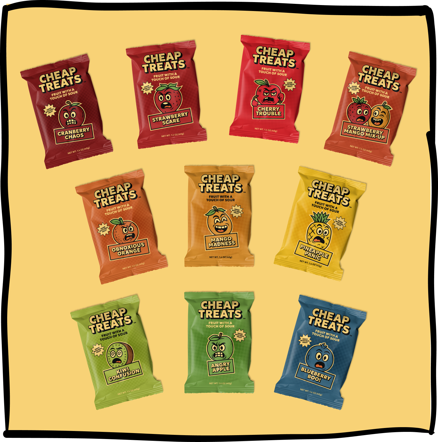 Cheap Treats Variety Pack