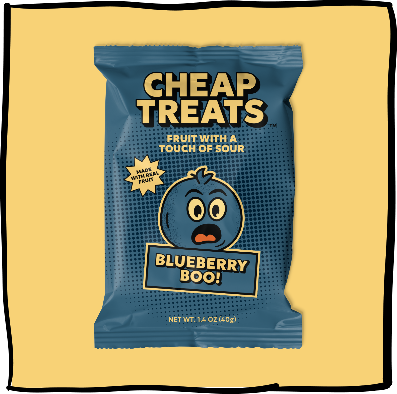 Blueberry Boo | Sour Candies | Cheap Treats