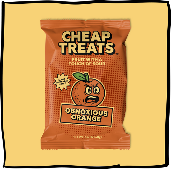 Obnoxious Orange – Cheap Treats