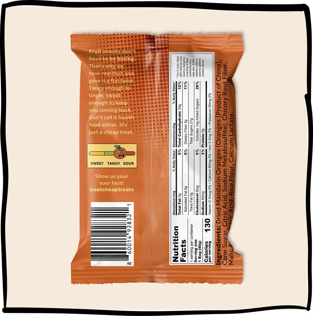 Obnoxious Orange – Cheap Treats