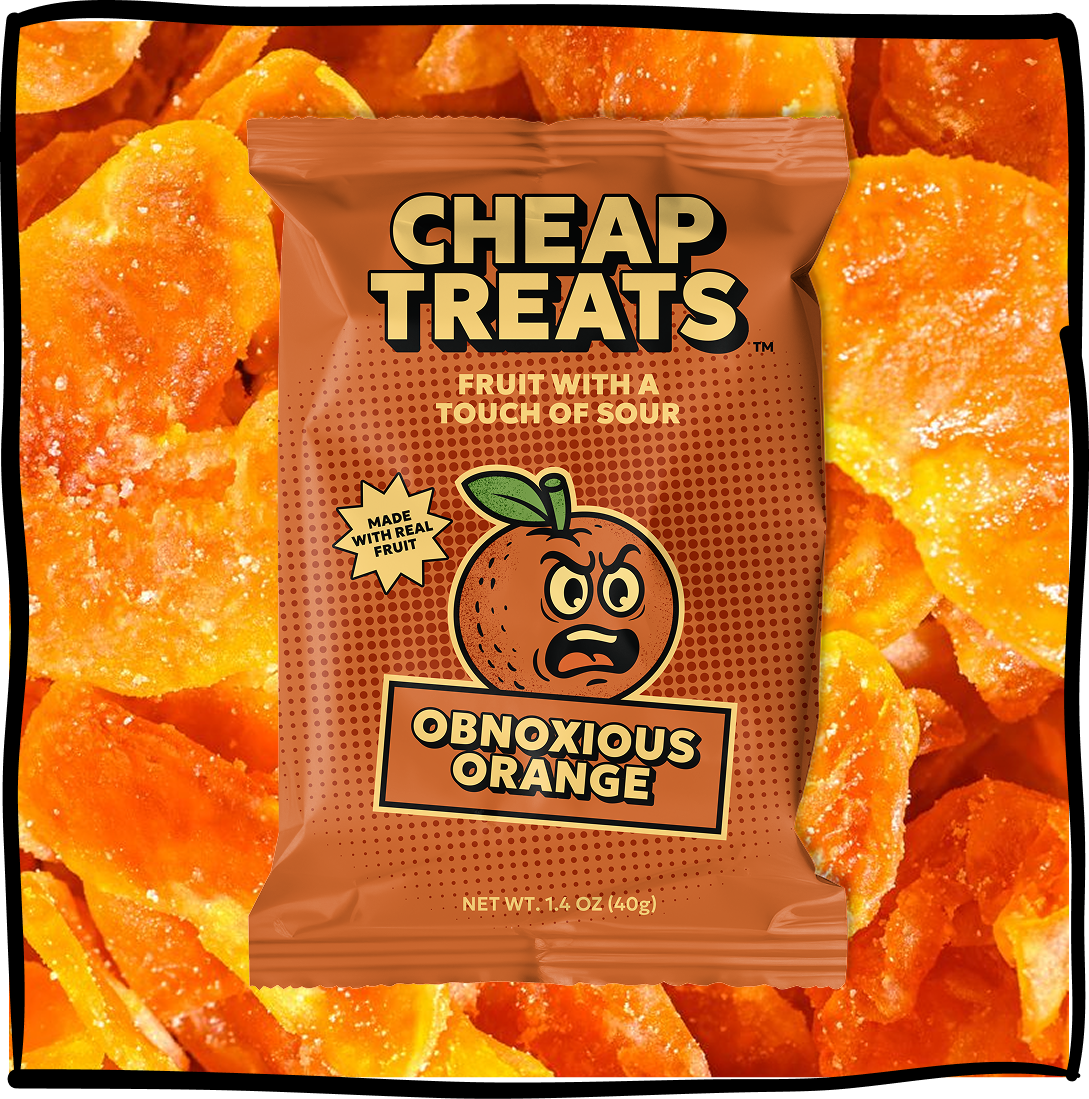Obnoxious Orange – Cheap Treats